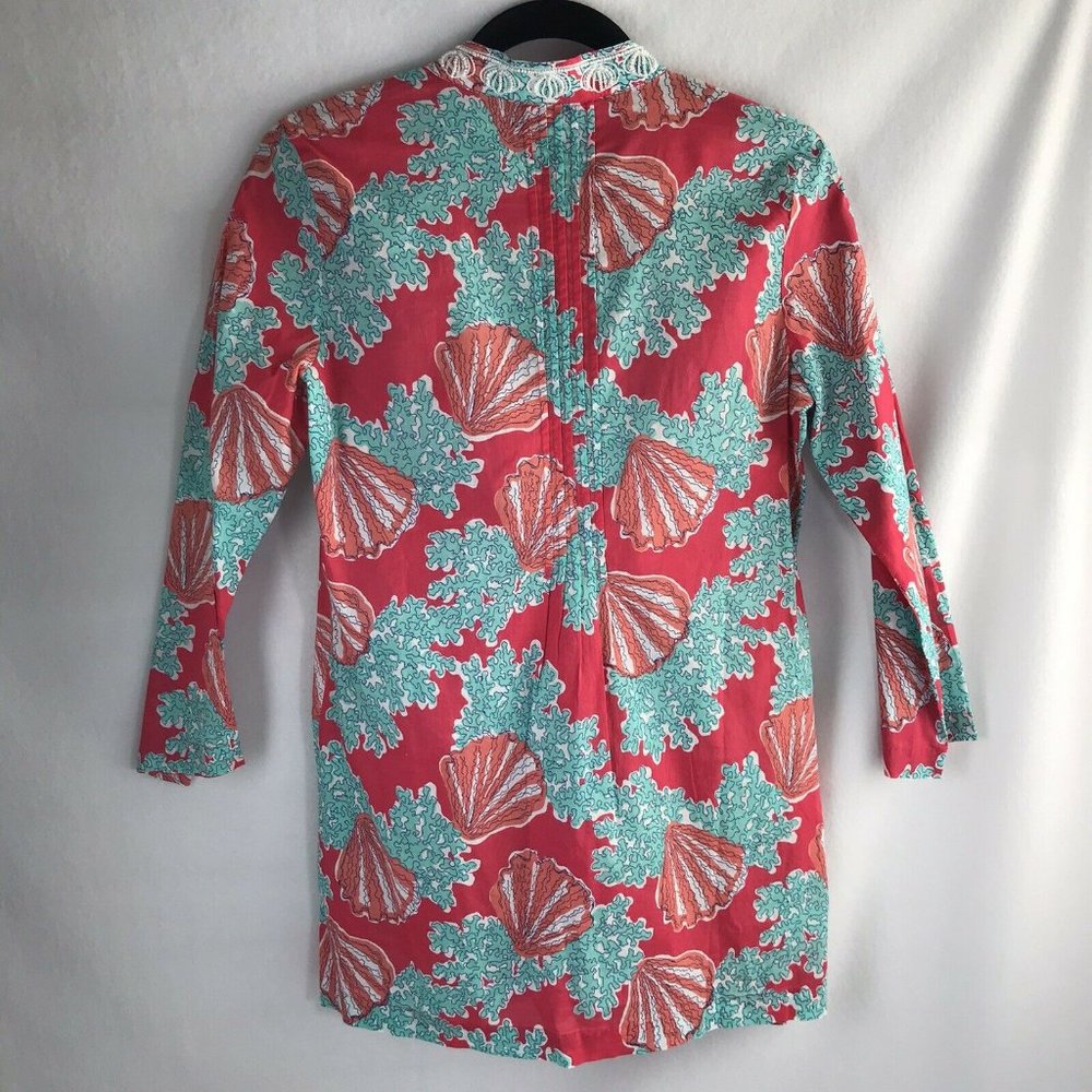 Lilly Pulitzer Sarasota Tunic Top Beaded Shell, XS - Picture 3 of 7